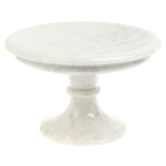 Фруктовница средняя из натурального камня Мрамор Белый Natural Stone Fruit Bowls варинант исполнения - 1 | Loft Concept в Твери