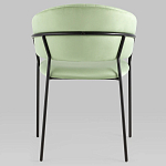 Стул в велюре фисташкового цвета Horizon варинант исполнения - 4 | Loft Concept в Твери
