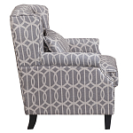 Кресло Henry Armchair grey velour варинант исполнения - 2 | Loft Concept в Твери