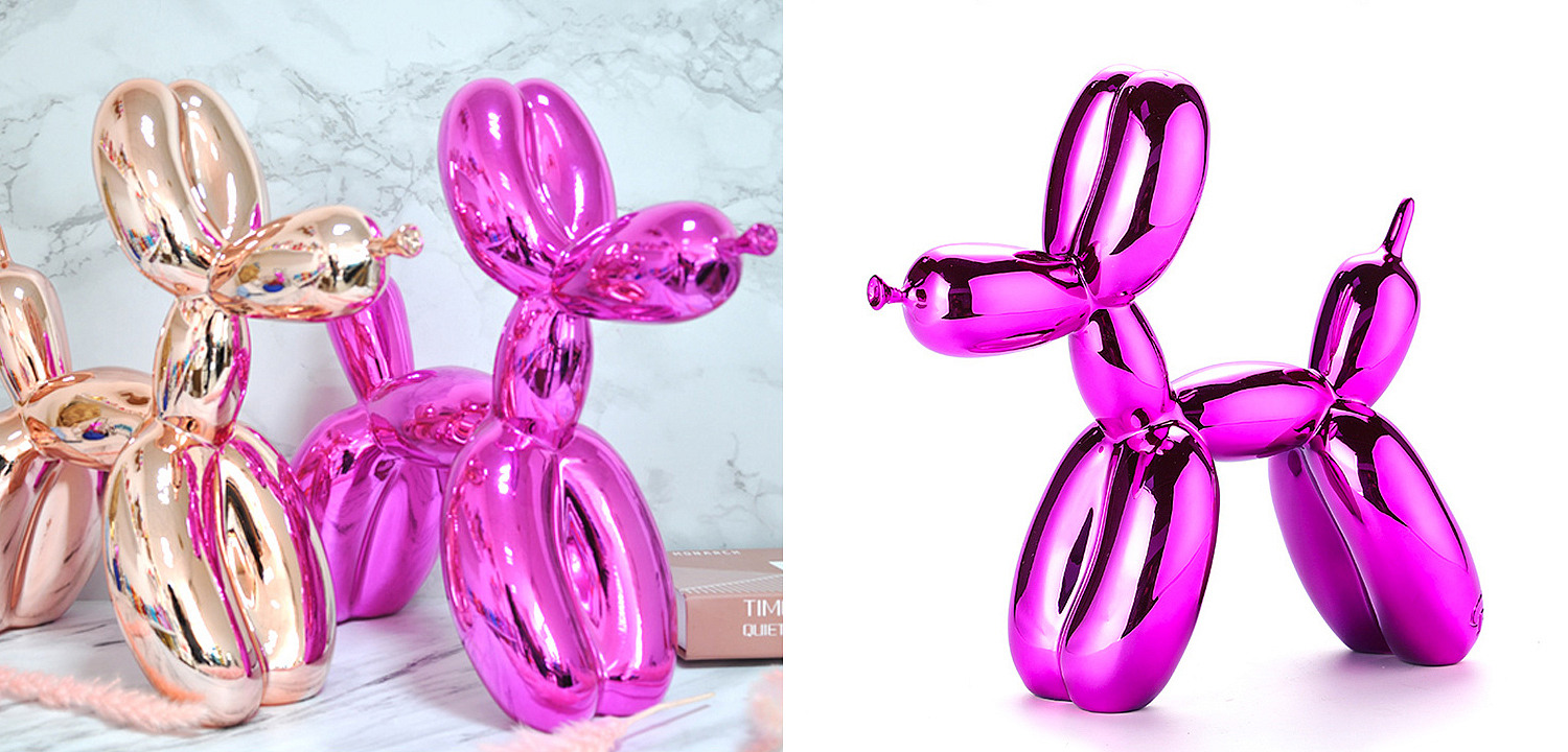 Статуэтка Jeff Koons Balloon Dog fuchsia Статуэтка Jeff Koons Balloon Dog fuchsia - Loft-Concept в Твери