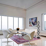 Торшер светодиодный с плетеным металлическим каркасом Metal Interweaving варинант исполнения - 1 | Loft Concept в Твери