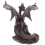 Декоративная статуэтка Дракон Dragon Brown Statuette варинант исполнения - 2 | Loft Concept в Твери