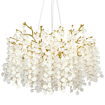 Люстра с круглыми хрустальными подвесками Fairytree Gold Crystal Branches Chandelier 10 варинант исполнения - 1 | Loft Concept в Твери