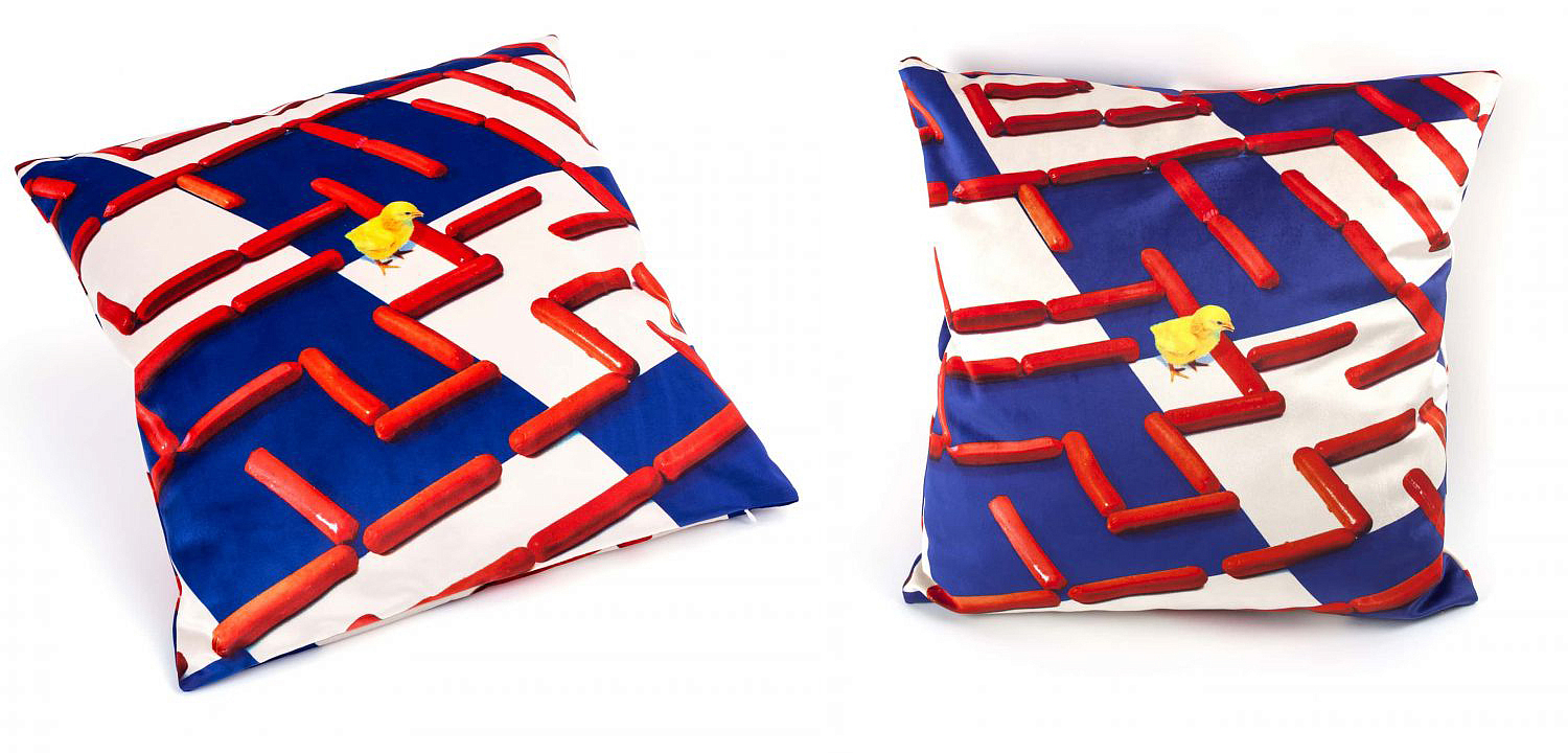 Подушка Seletti Cushion Labyrinth Подушка Seletti Cushion Labyrinth - Loft-Concept в Твери