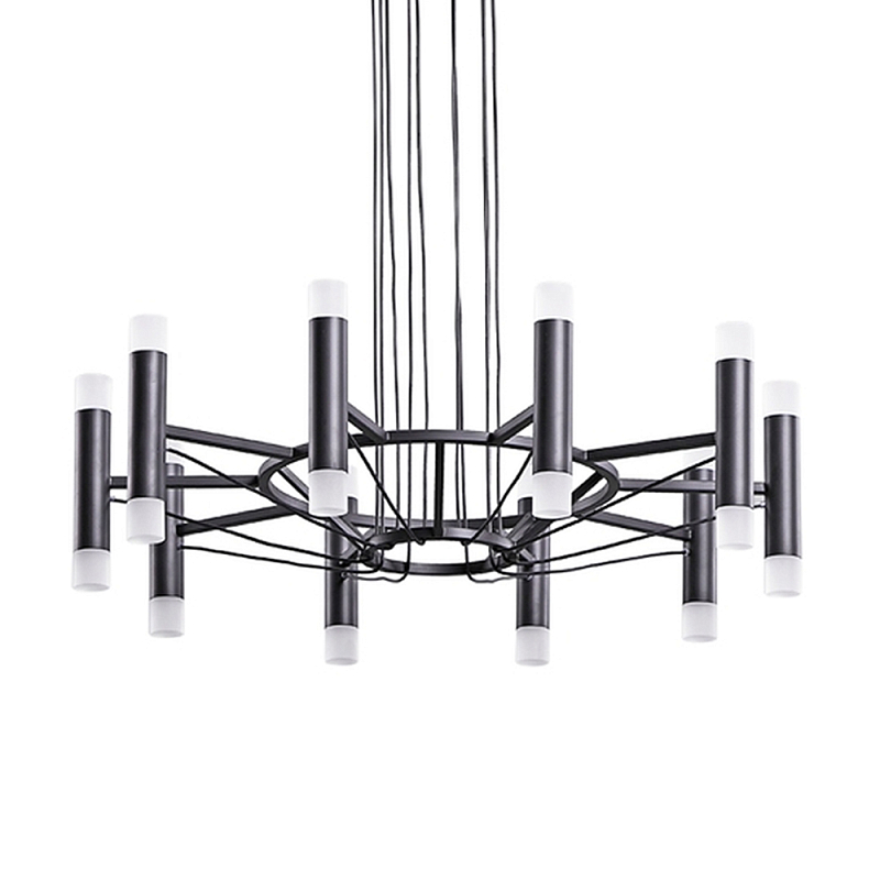 Люстра светодиодная lamp Infinity Белый Черный Люстра светодиодная lamp Infinity Белый Черный в Твери | Loft Concept