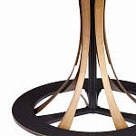 Торшер с основанием в виде стебля с листьями и тканевым абажуром Flowing Leaves варинант исполнения - 3 | Loft Concept в Твери