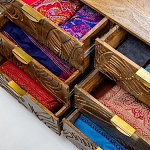 Комод с выдвижными ящиками и фактурным фасадом Termite варинант исполнения - 2 | Loft Concept в Твери