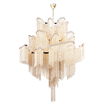 Люстра металлическая Rain of metal варинант исполнения - 3 | Loft Concept в Твери