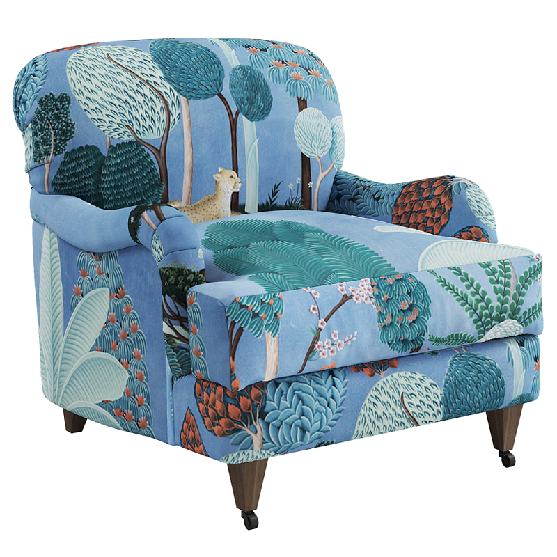 Дизайнерское классической формы на колесиках Trumann Armchair Дизайнерское классической формы на колесиках Trumann Armchair в Твери | Loft Concept