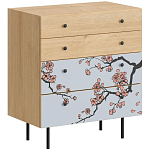 Комод с принтом на ящиках Elise Chest of Drawers варинант исполнения - 6 | Loft Concept в Твери