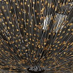 Люстра в форме колокола с декором из тонких железных нитей Jagged Pattern варинант исполнения - 2 | Loft Concept в Твери