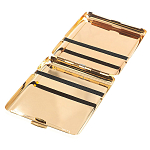 Портсигар на 20 сигарет с гравировкой Герба России в подарочной коробке Metal Cigarettes Cases варинант исполнения - 3 | Loft Concept в Твери