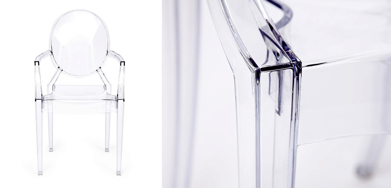 Стул Transparent Chair прозрачный Стул Transparent Chair прозрачный - Loft-Concept в Твери