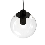 Подвесной светильник Selene Glass Ball Ceiling Lights Black  40 cm варинант исполнения - 3 | Loft Concept в Твери