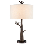 Настольная лампа с корпусом в виде ствола дерева с насекомым Twiglly варинант исполнения - 2 | Loft Concept в Твери