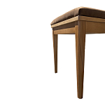 Пуф из массива бука обивка велюр Tasteful Furniture варинант исполнения - 2 | Loft Concept в Твери