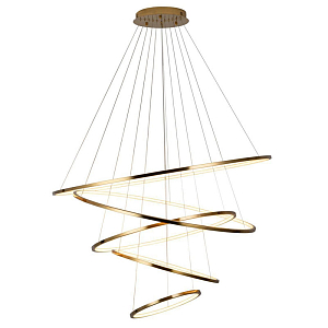 Люстра Ring Horizontal Quintet gold