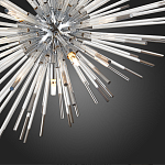 Дизайнерский светильник с лучами Morning Sun Chandelier Silver варинант исполнения - 1 | Loft Concept в Твери