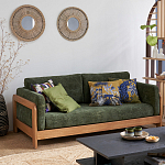 Диван двухместный Verde зеленый варинант исполнения - 7 | Loft Concept в Твери