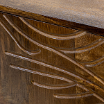 Широкая тумба с фактурным фасадом Termite варинант исполнения - 5 | Loft Concept в Твери