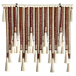 Декор настенный в Эко стиле с кисточками wall panel Thread brushes варинант исполнения - 2 | Loft Concept в Твери
