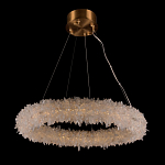 Люстра круглая с натуральным горным хрусталем Crystal Shimmer варинант исполнения - 1 | Loft Concept в Твери