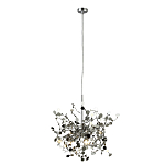 Подвесной светильник с металлическими круглыми элементами Terzani Argent варинант исполнения - 3 | Loft Concept в Твери