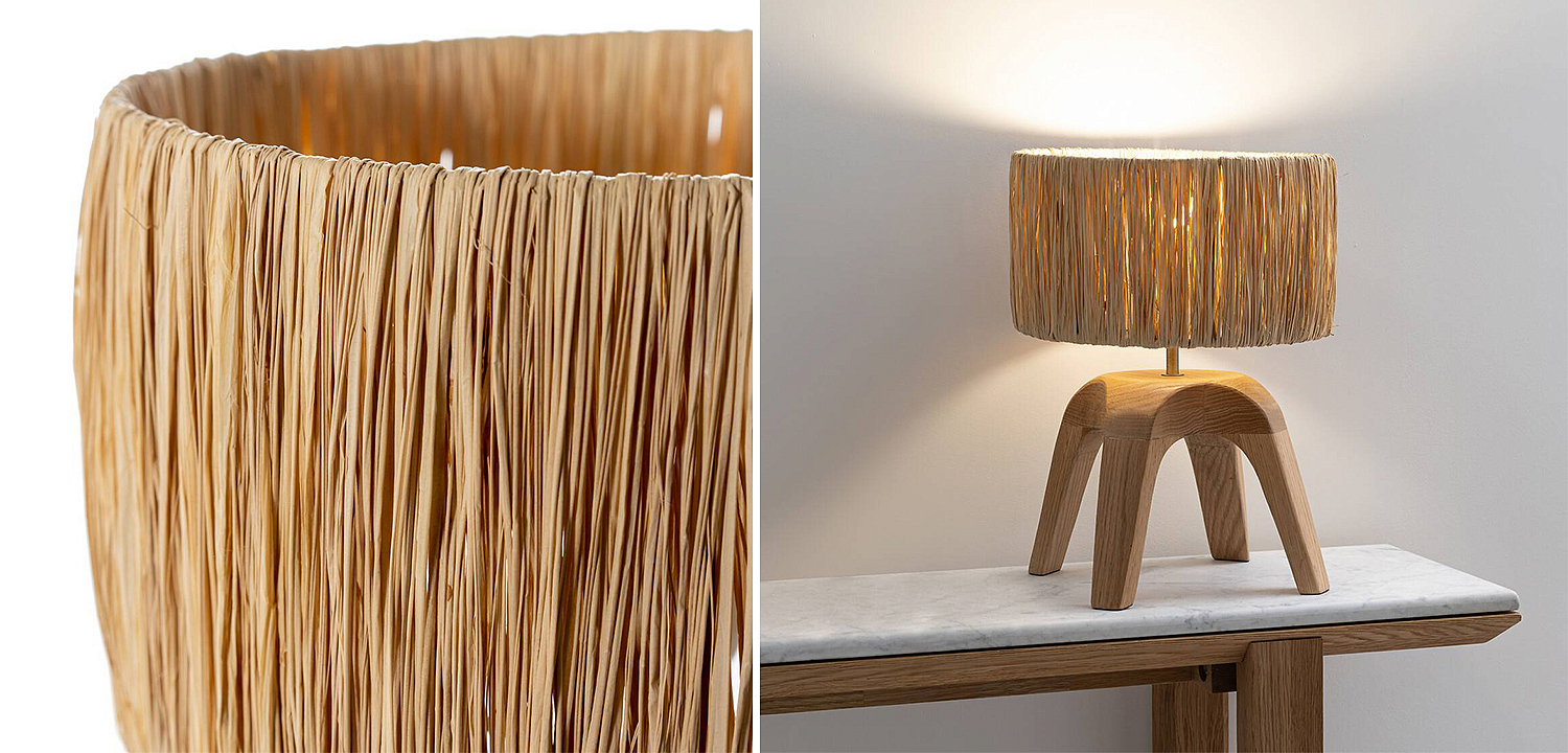 Настольная лампа Sander Wicker 4 legs Настольная лампа Sander Wicker 4 legs - Loft-Concept в Твери