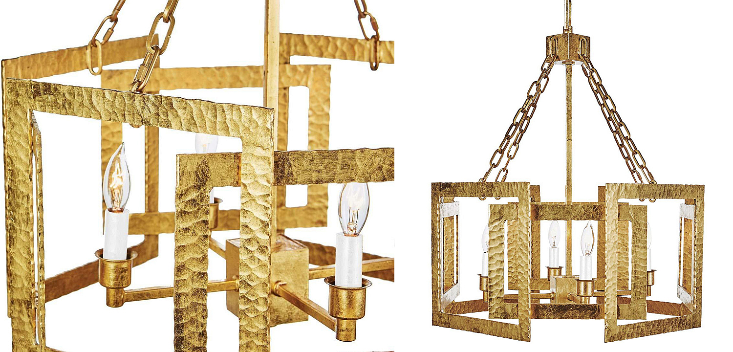 Люстра Textured Cage Pendant Lamp Gold Chandelier Люстра Textured Cage Pendant Lamp Gold Chandelier - Loft-Concept в Твери