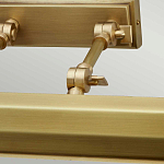 Светильник для картин с призматическим плафоном и двойными регулируемыми шарнирами Elstead Lighting варинант исполнения - 8 | Loft Concept в Твери