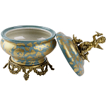 Фарфоровая шкатулка Birds with an angel варинант исполнения - 4 | Loft Concept в Твери