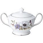 Чайный сервиз из фарфора с рисунком цветов на 6 персон 14 предметов Garden Whisper Porcelain Set  варинант исполнения - 4 | Loft Concept в Твери