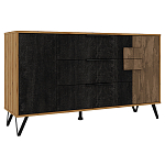 Комод с 3-мя ящиками и дверцей Stone Effect варинант исполнения - 2 | Loft Concept в Твери