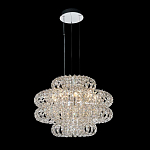 Люстра круглая с россыпью хрусталя Perfection of Diamonds варинант исполнения - 1 | Loft Concept в Твери