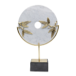 Декоративный арт-объект из мрамора Marble Ring варинант исполнения - 1 | Loft Concept в Твери