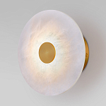 Бра светодиодный с мраморным рассеивателем латунь варинант исполнения - 2 | Loft Concept в Твери