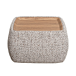 Столик прикроватный мягкий Soft Table from Chenille варинант исполнения - 1 | Loft Concept в Твери