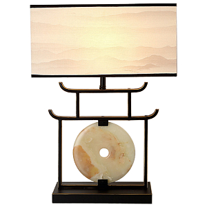 Настольная лампа с абажуром Chinese Style Modern Table Lamp