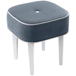 Квадратный мягкий пуф на белых ножках Winton Pouf Square варинант исполнения - 17 | Loft Concept в Твери