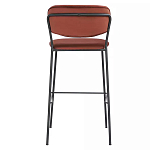 Стул барный с широкой полукруглой спинкой Chair Smooth Shapes варинант исполнения - 3 | Loft Concept в Твери