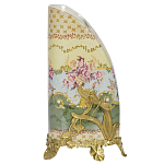 Фарфоровая ваза с бронзовыми элементами Eden Garden варинант исполнения - 1 | Loft Concept в Твери