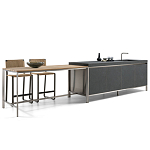 Летняя кухня из камня HELIOS Dada Engenereed Kitchen варинант исполнения - 14 | Loft Concept в Твери