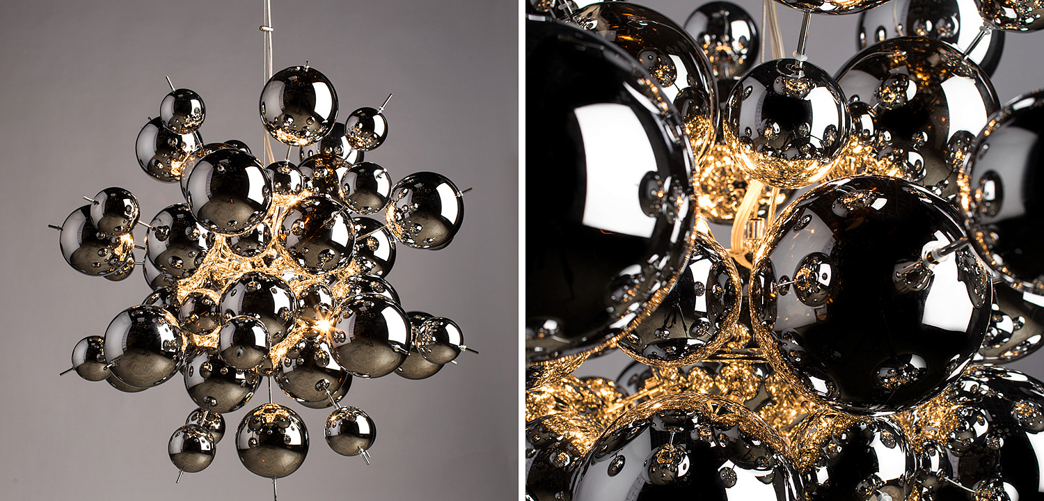 Люстра Bubbles of Mercury Chandelier Люстра Bubbles of Mercury Chandelier - Loft-Concept в Твери