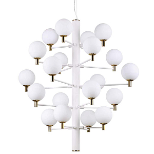 Люстра Italian Globe Abstraction Light White 20