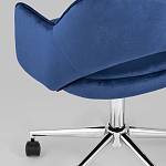 Кресло для компьютерного стола Veloury Blue варинант исполнения - 8 | Loft Concept в Твери