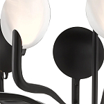 Люстра с плафонами в виде черно-белых дисков Ideal Shade Combination варинант исполнения - 1 | Loft Concept в Твери