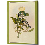 Постер на холсте с изображением птиц Blooming Birds Poster варинант исполнения - 10 | Loft Concept в Твери