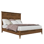 Кровать из массива бука с изголовьем Tasteful Furniture варинант исполнения - 1 | Loft Concept в Твери