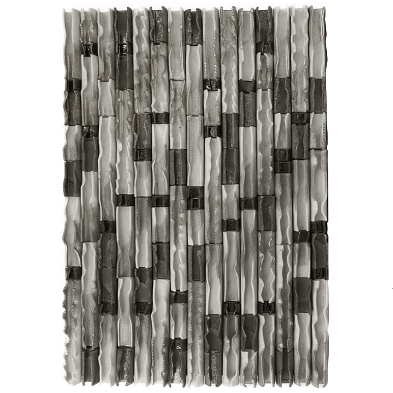 Фактурное Панно на стену Energy Flow Черный бетон Серый в Твери | Loft Concept 