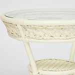 Комплект террасный из ротанга Eloise белый варинант исполнения - 7 | Loft Concept в Твери